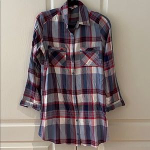 Mini plaid dress size S.  Gently used.  Very good.